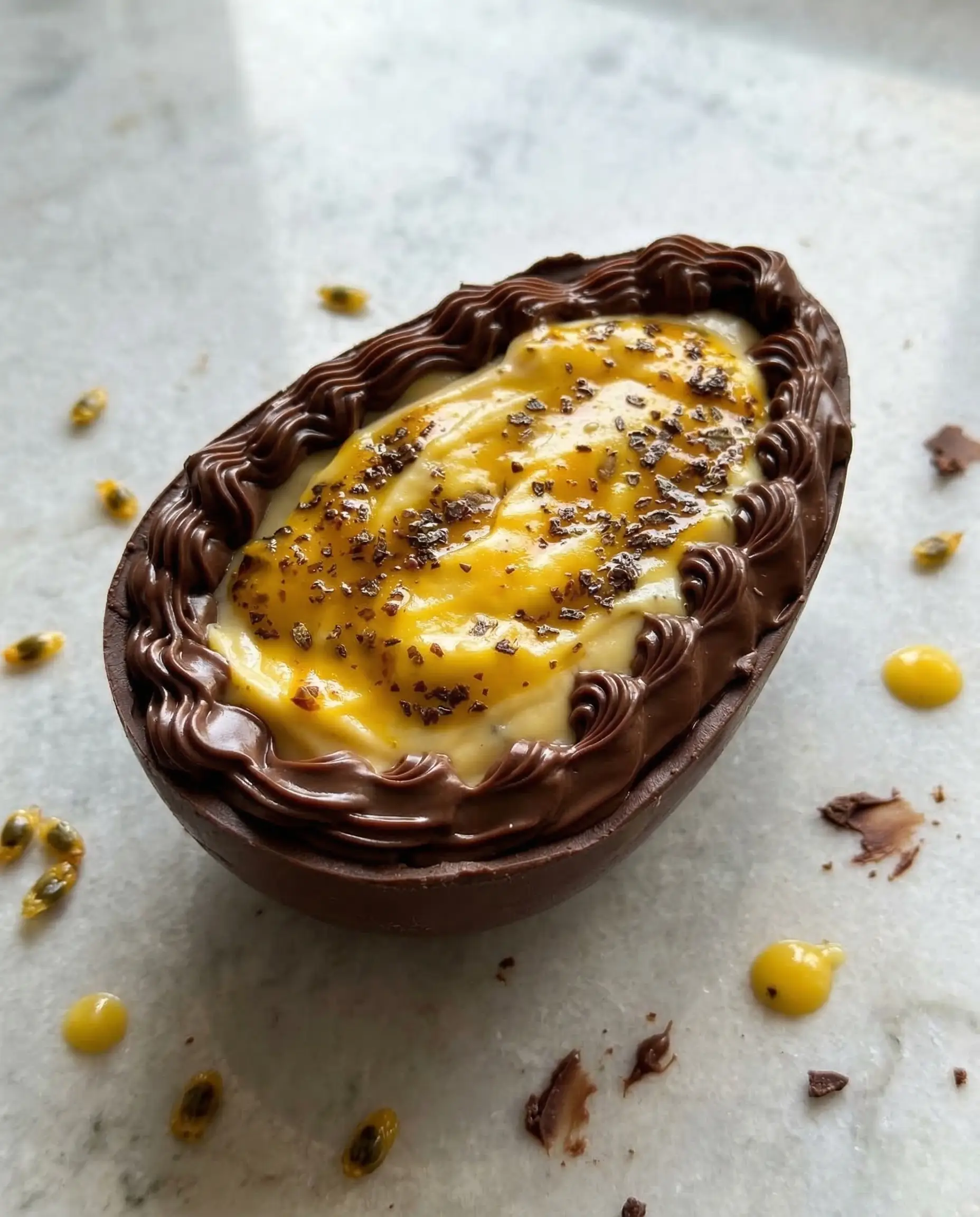 Maracujá com Nutella